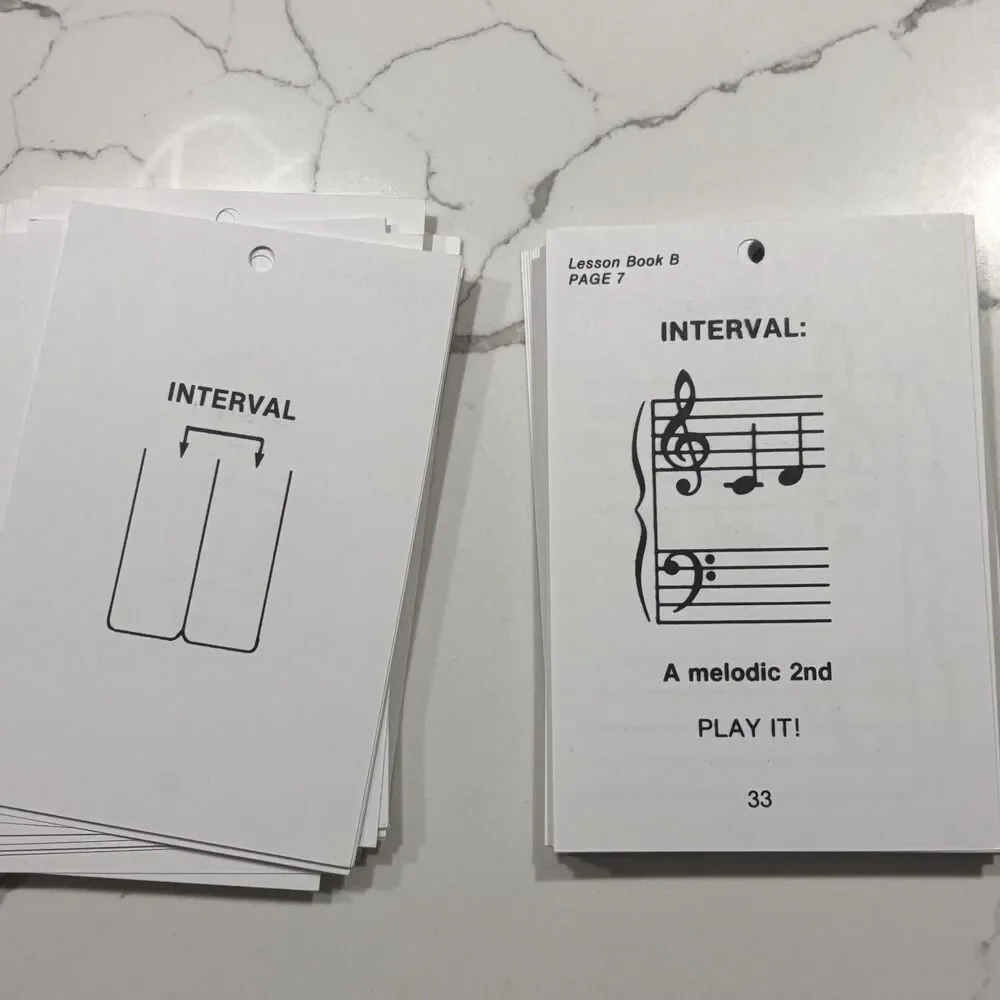 Alfred's Basic Piano Prep Course: Flash Cards Levels A & B Open Package EUC!